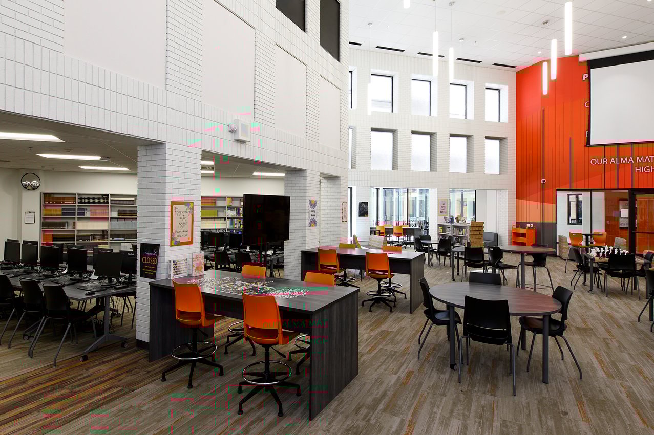 35-Birdville Haltom HS Library 8