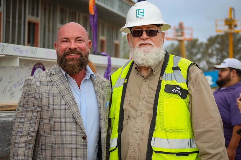 MidlandHS_Topping Out - Josh-Tim Weems