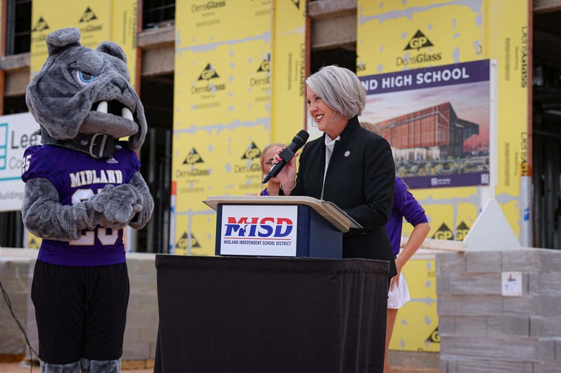 MidlandHS_Topping Out - Superintendent1